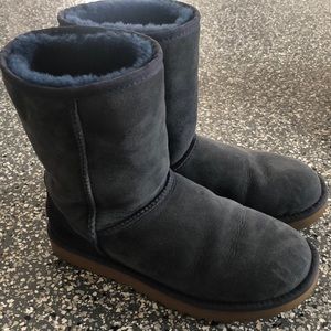 Blue Uggs Size 8 Classic Short